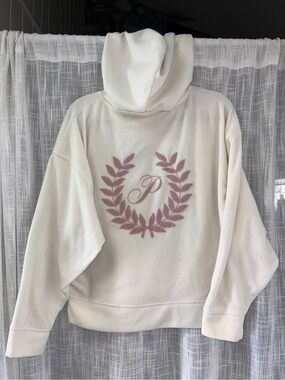 PINK Victoria Secret Women’s Long Sleeve FleecePullover Hoodie Sweatshirt Size M